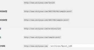 wordpress网站固定链接设置，如何将url伪静态，实现页面静态化